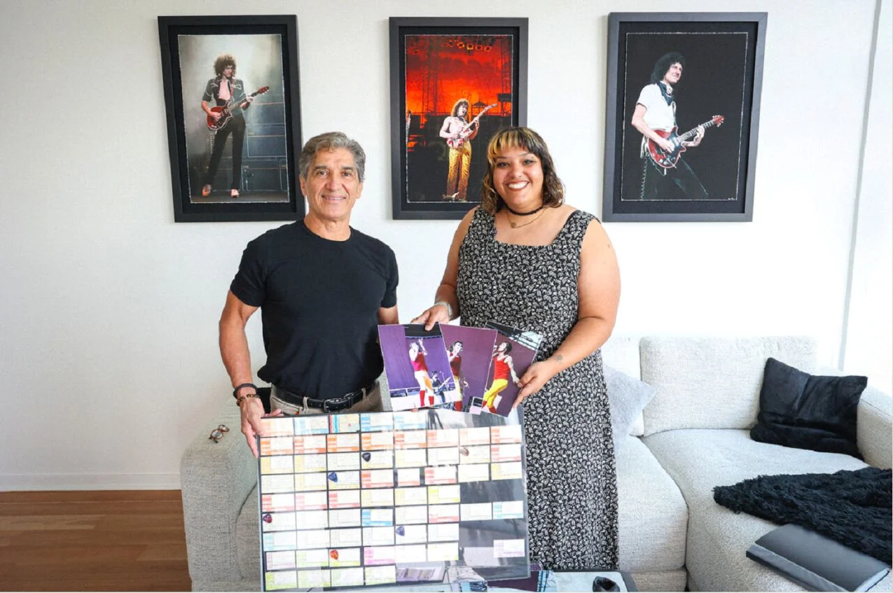 Ben Perea and Abi Clark