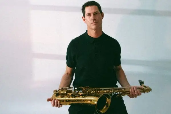 A poster for Denver Jazz Fest Presents: Dominic Lalli Bluebird Quintet event