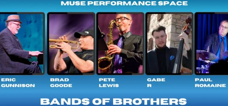 A poster for Bands of Brothers  event