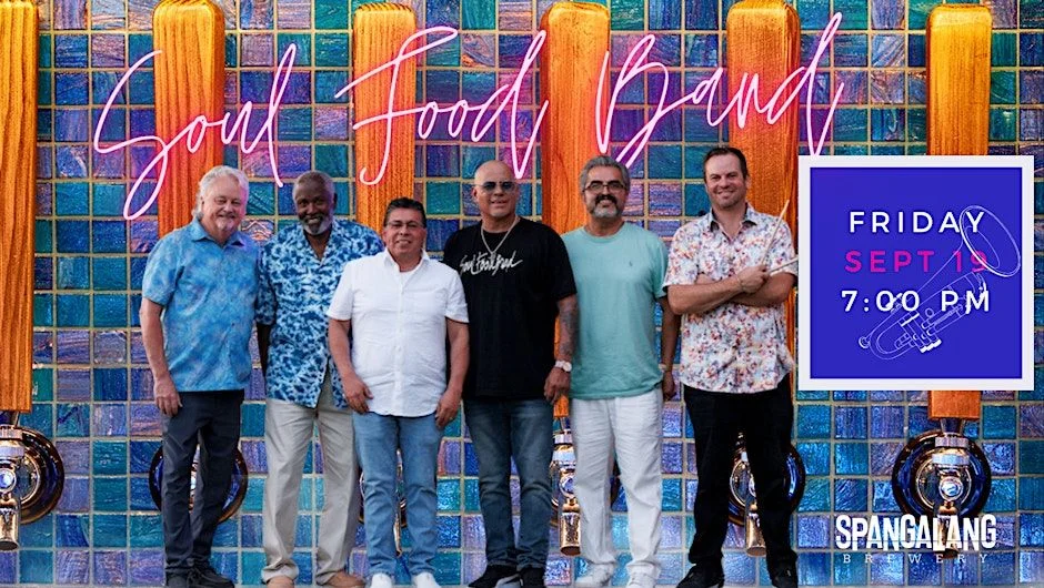 A poster for Soul Food Band Live event