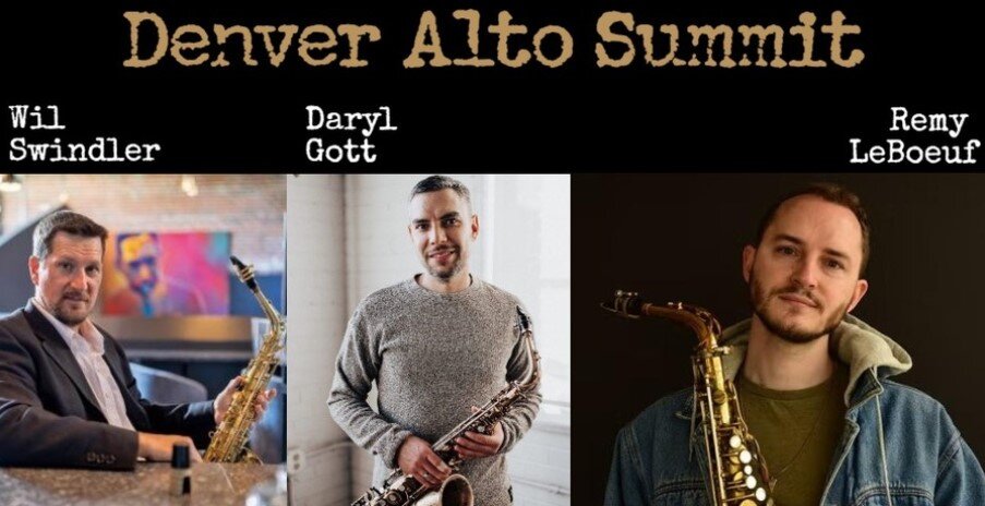 A poster for The Denver Alto Summit  event