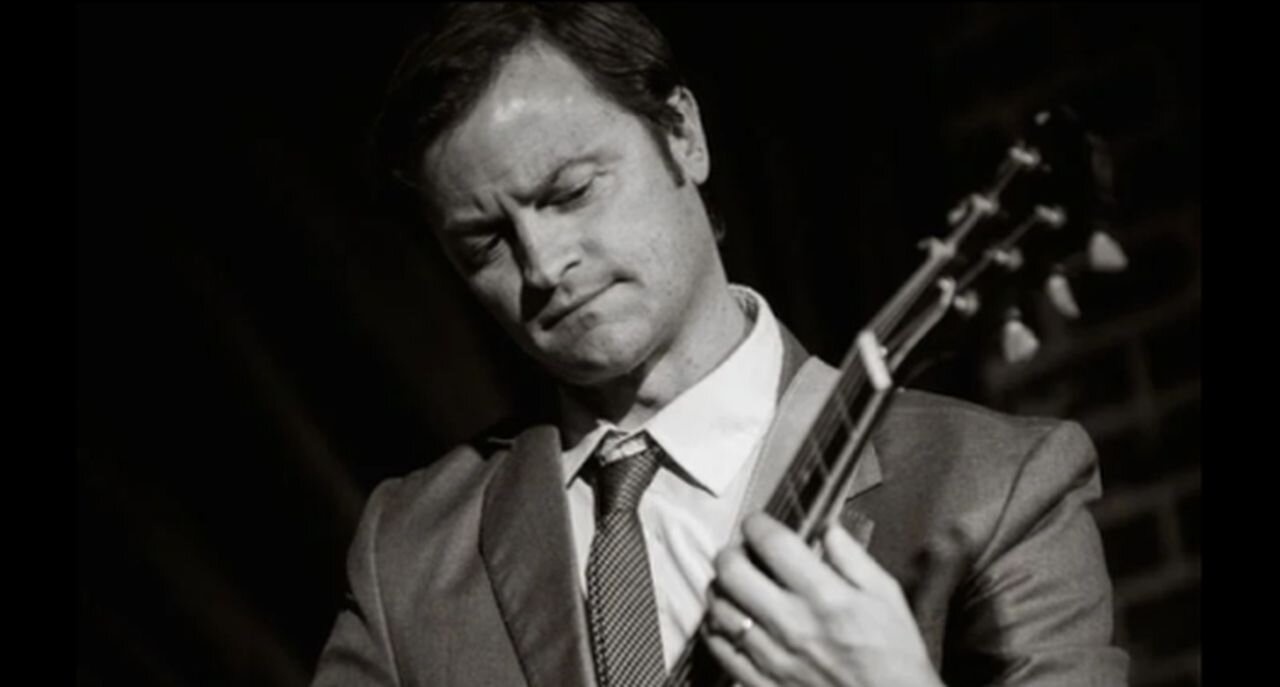 A poster for The Matthew Fuller Quartet event