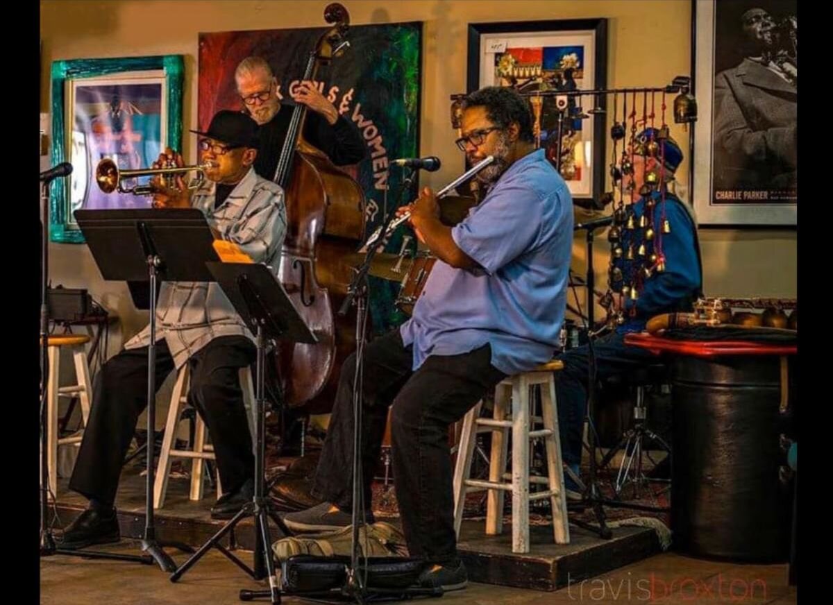 A poster for First Friday Jazz at Brother Jeff's — Joe Bonner Legacy Session event