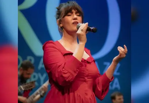 A poster for Mistletoe & Melodies with CJRO event