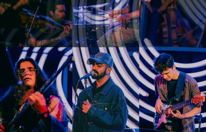 A poster for The Fiamoré Series: It's Christmas Time event