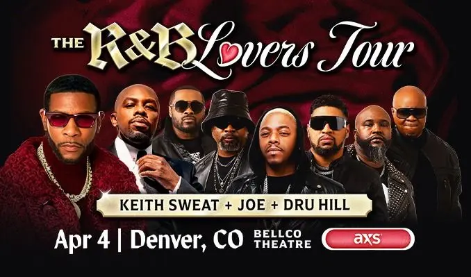 A poster for R&B Lovers Tour event