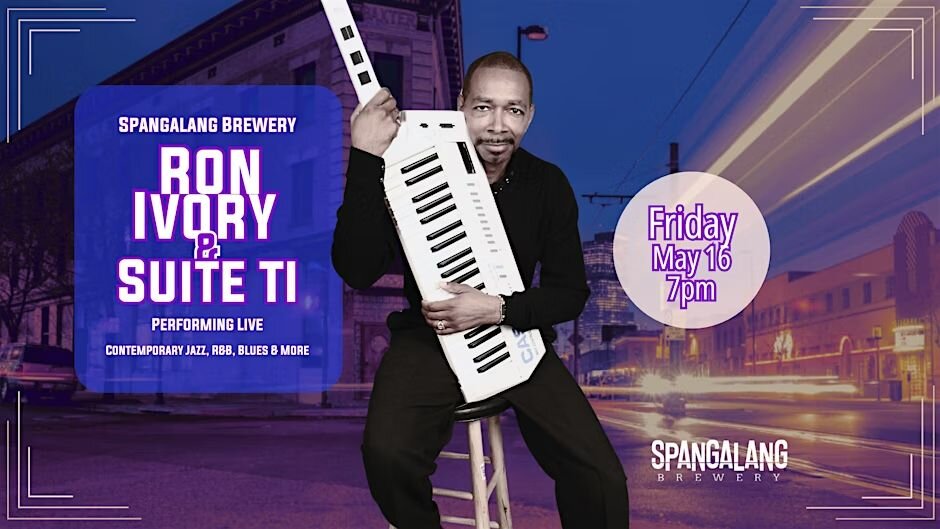 A poster for Friday Night Live Featuring Ron Ivory & Sweet Ti event