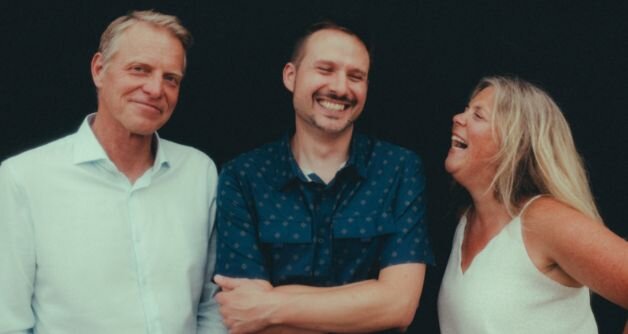 A poster for The John Gunther Trio: Album Release "Painting the Dream" event