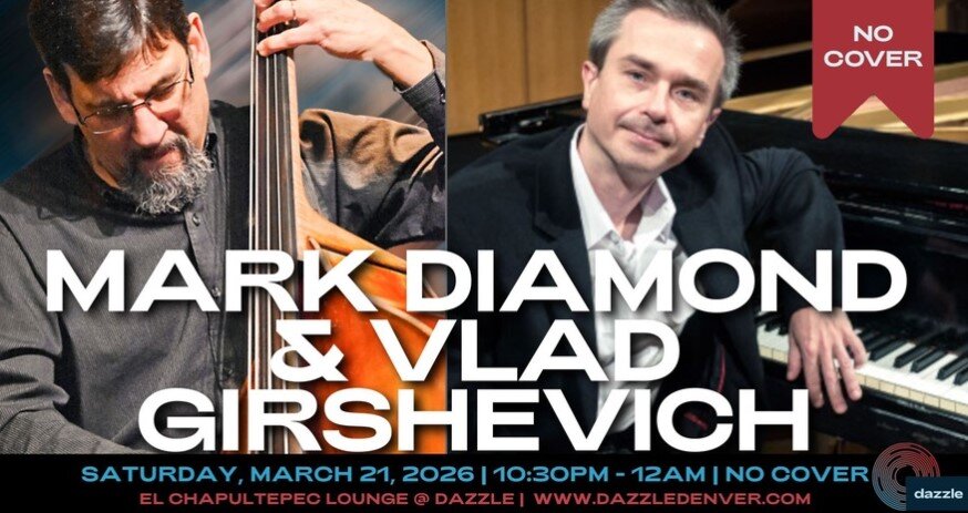 A poster for El Chapultepec Lounge presents: Mark Diamond & Vlad Girshevich event