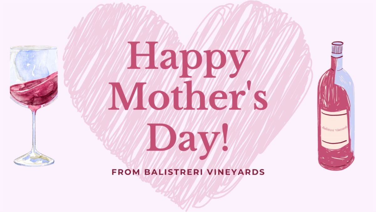 A poster for Mother's Day at Balistreri's event