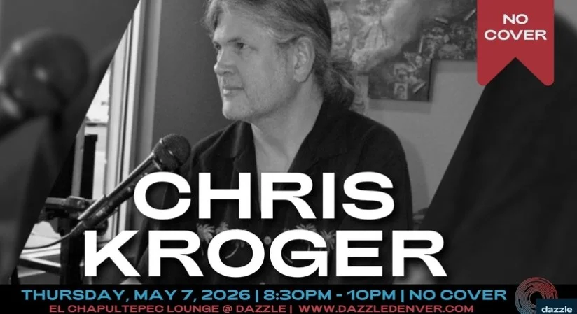 A poster for El Chapultepec Lounge presents: Chris Kroger event