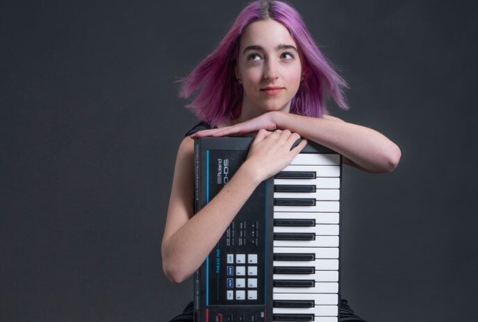 A poster for Daphne Vogt Senior Recital  event