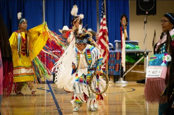 A poster for 32nd Annual Spring Contest Powwow and Art Market event