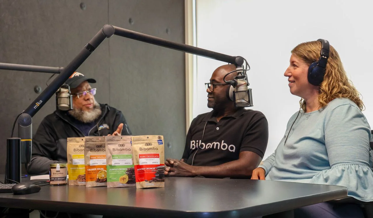 Steve Chavis, Patrick & Mara Tchenou (photo credit: Weston Wilkins)
