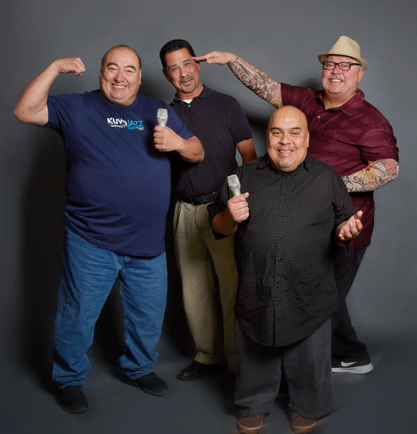 Jammin Joe Serna, Jedi George Murad, Ricky O, and Danny Valenzuela (photo by MaryLynn Gillaspie Photography)