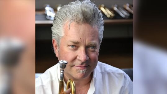 A poster for Peter Olstad Quintet event