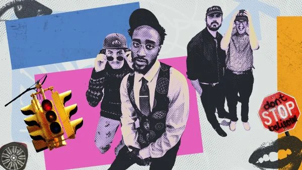 A poster for Jazz Odyssey Presents: iies.  event