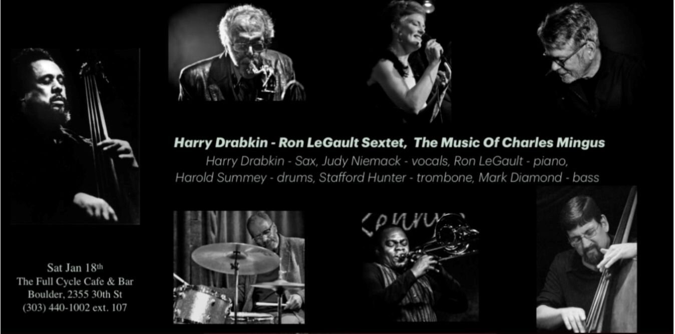 A poster for JAZZ SUPPER CLUB SERIES | Charles Mingus Tribute event