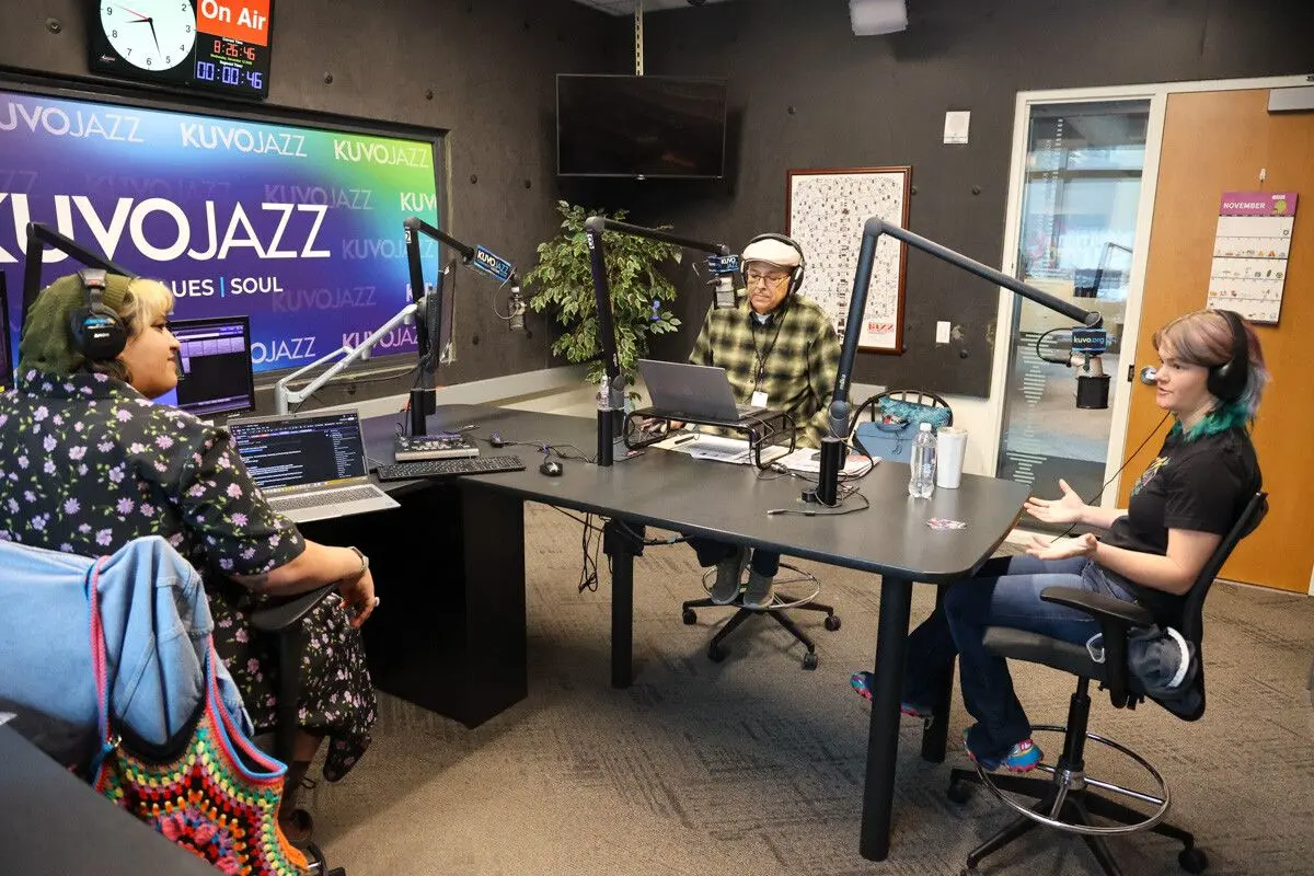 Abi Clark, Carlos Lando, and Amelia Warriner