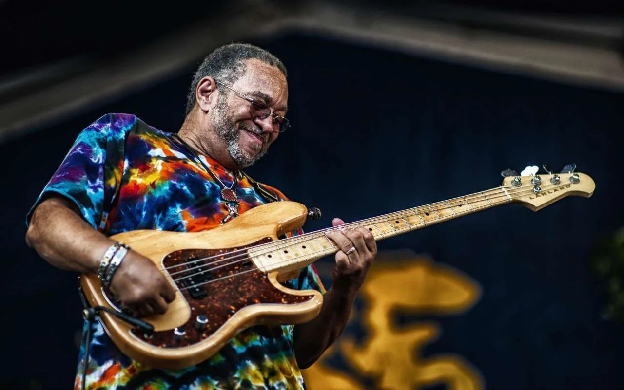 A poster for George Porter Jr. & Runnin' Pardners and The Breaks event