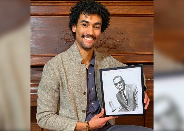 A poster for Throwback Friday: Ray Charles  event