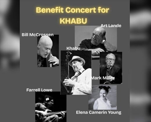 A poster for Benefit Concert for KHABU event