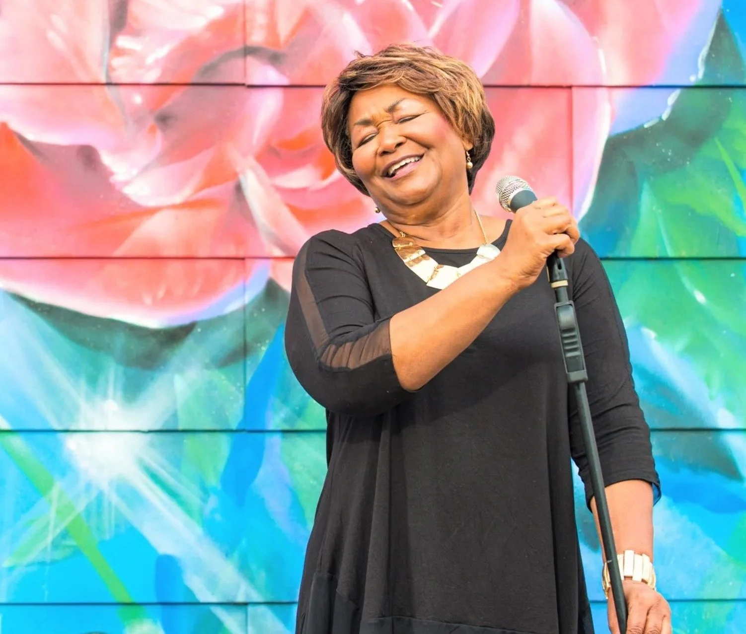 A poster for City Park Jazz: Hazel Miller & The Collective event