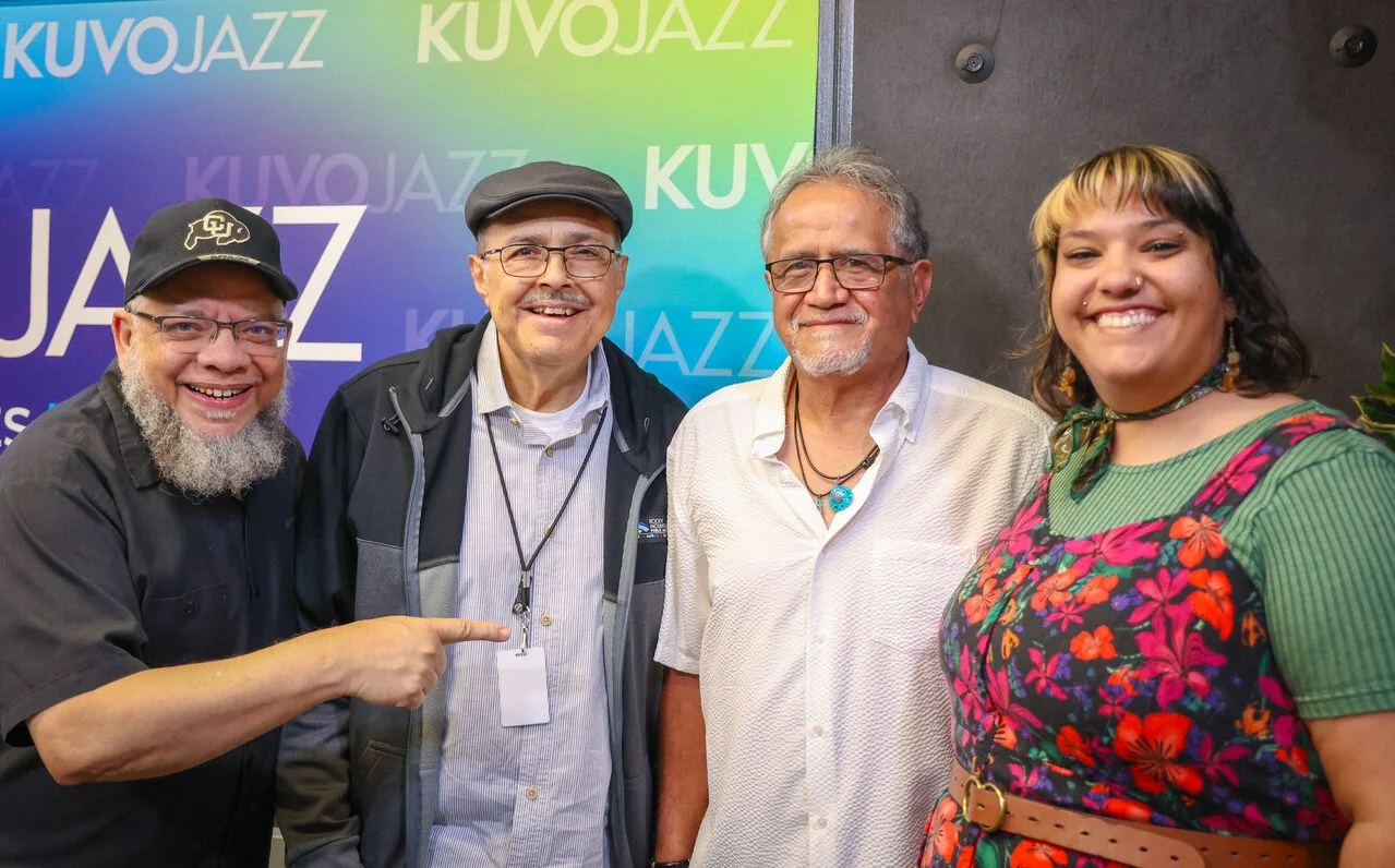 Steve Chavis, Carlos Lando, Frank Ayala, and Abi Clark