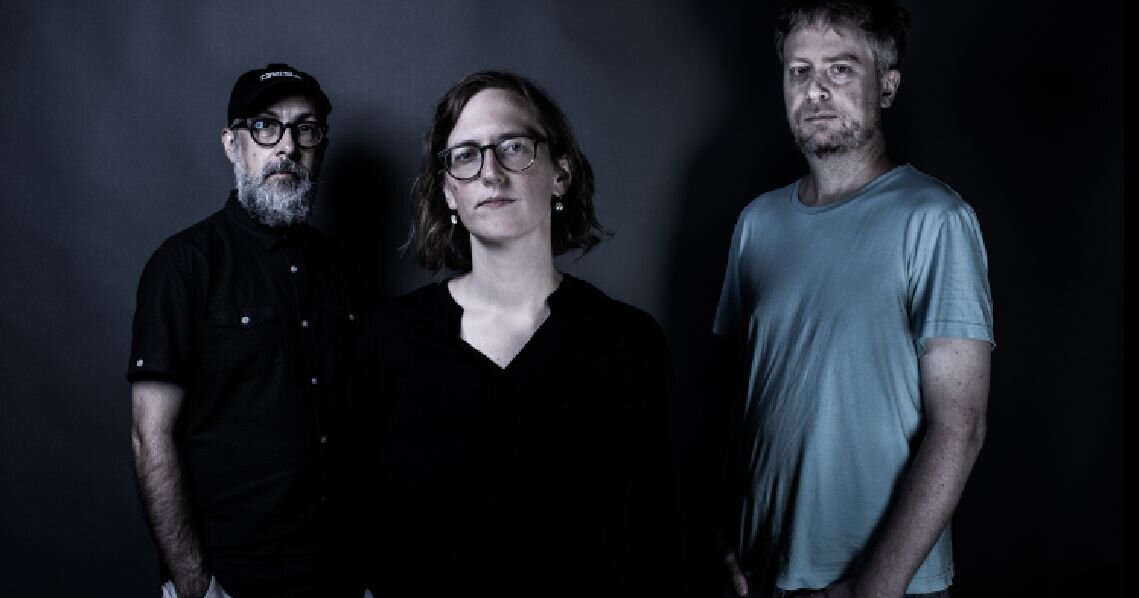 A poster for Anna Webber's Simple Trio with special guest "namebackwards" event