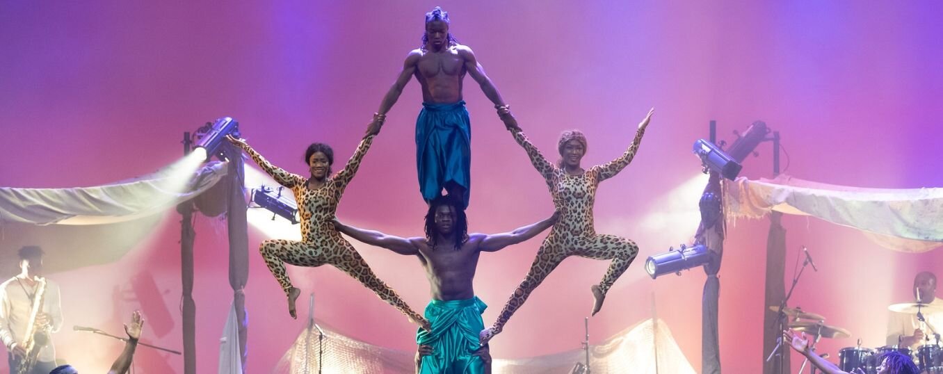 A poster for Cirque Kalabanté event