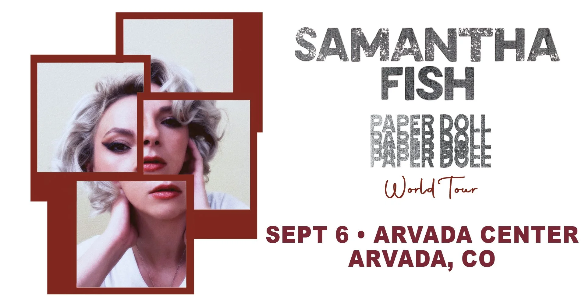 A poster for Samantha Fish event