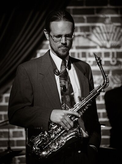 A poster for Jeremy Wendelin Quintet: Our Man in Paris event