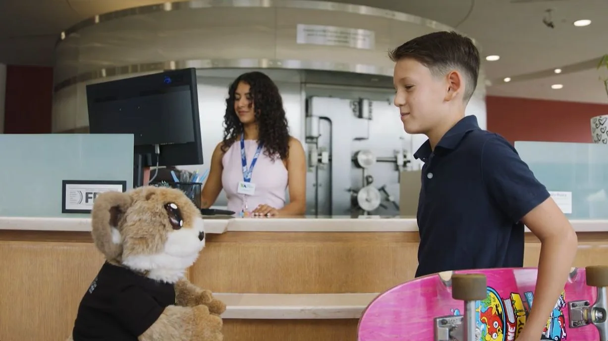 Scout at Young Americans Bank