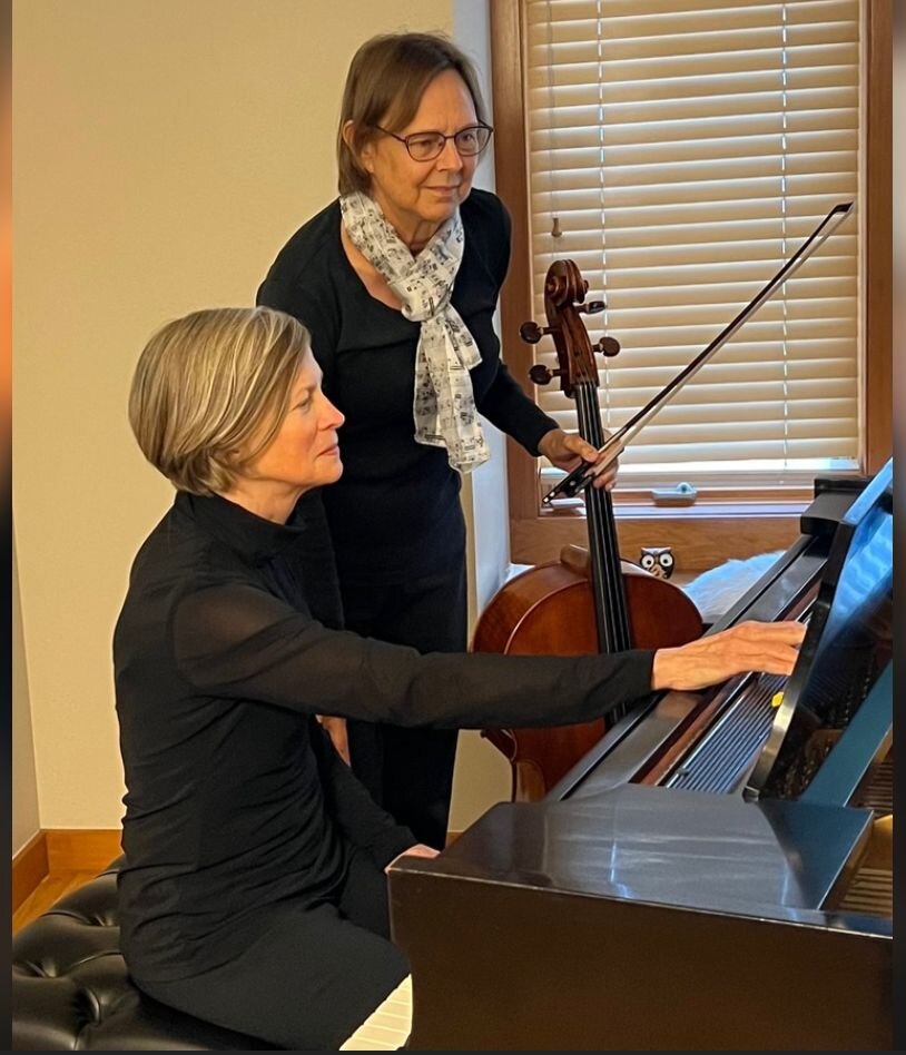 A poster for Morrow/Hunter Duo event