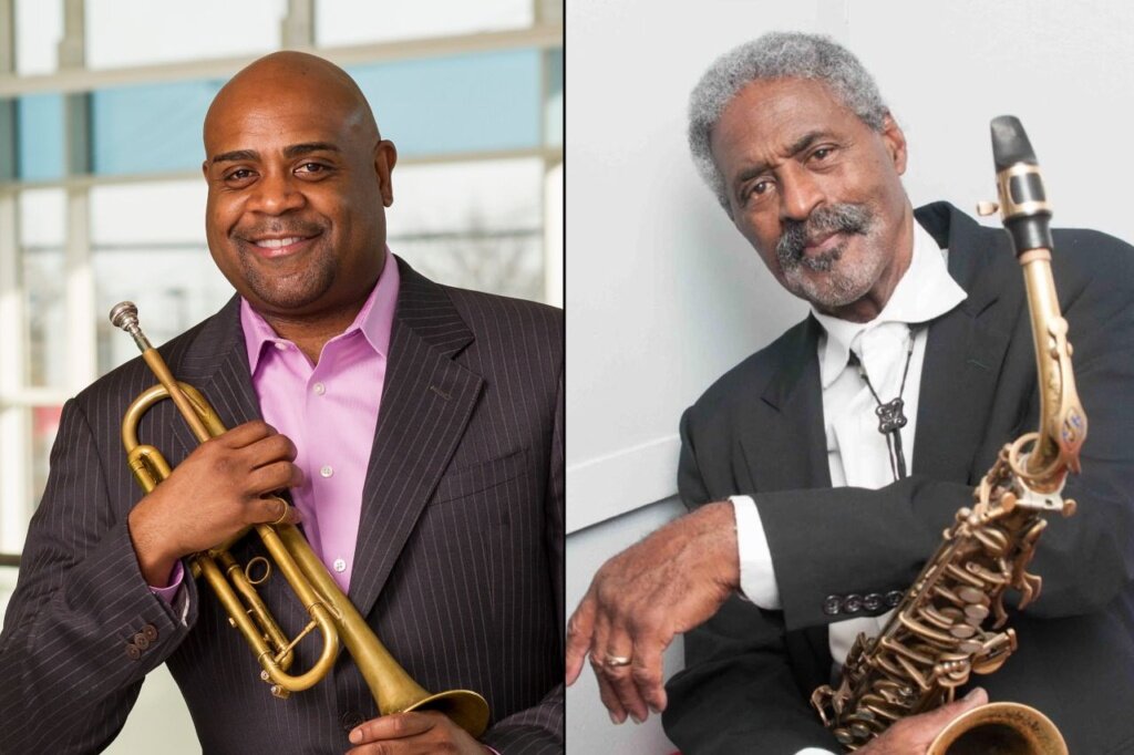 A poster for Denver Jazz Fest 2025 — Charles McPherson & Terell Stafford event