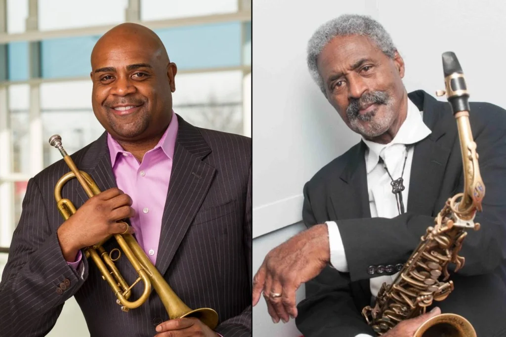 A poster for Denver Jazz Fest 2025 — Charles McPherson & Terell Stafford event