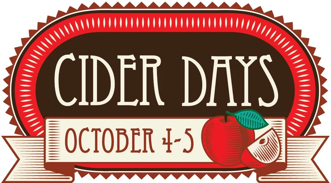 A poster for Lakewood Cider Days event