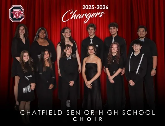 A poster for Chatfield Senior High Jazz Band and Jazz Choir event