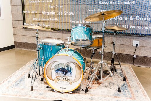 1960’s USA Gretsch 4pc. complete maple shell jazz drum set