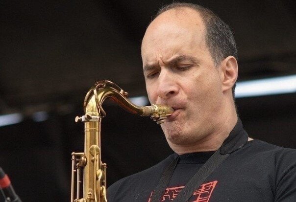 A poster for Keith Oxman Quartet  event