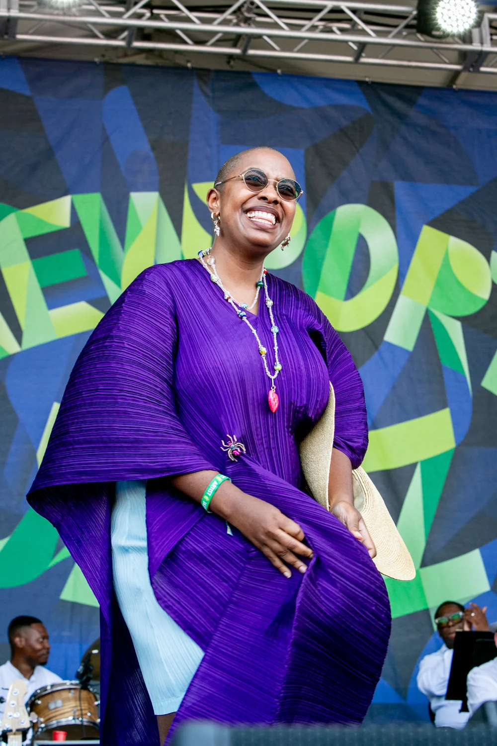 Christian McBride Big Band at the Newport Jazz Fest 2025. Photo Credit: bosconcertphoto. 