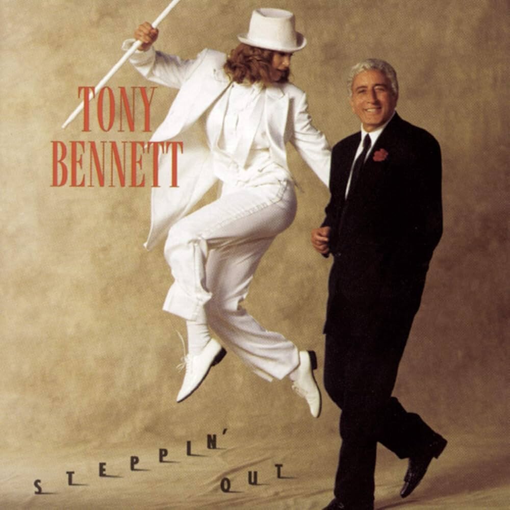 Tony Bennett Steppen' Out Album Cover.