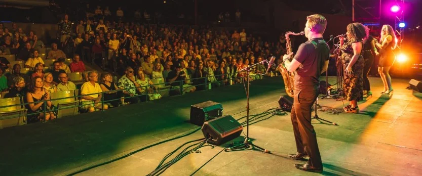 A poster for City Park Jazz 2025: Colorado Jazz Repertory Orchestra  event