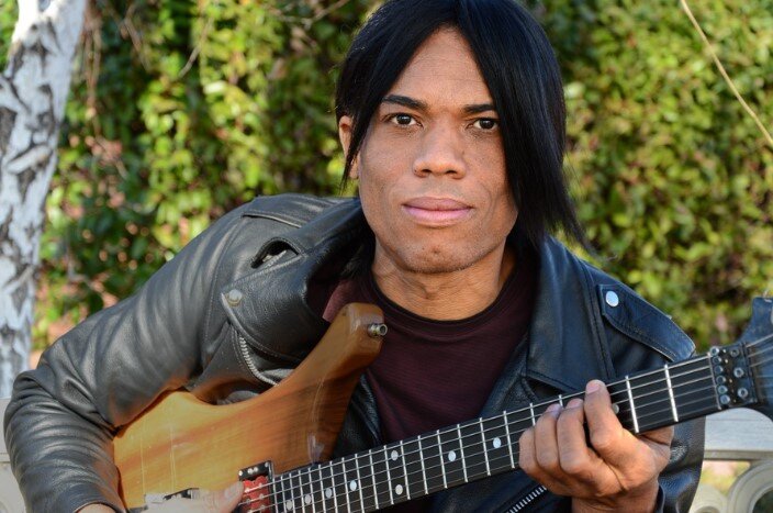 A poster for Stanley Jordan (Solo)  event