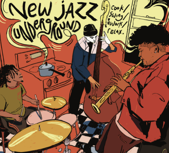 A poster for New Jazz Underground event