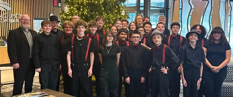 A poster for Century Middle School Comet Jazz Ensemble event