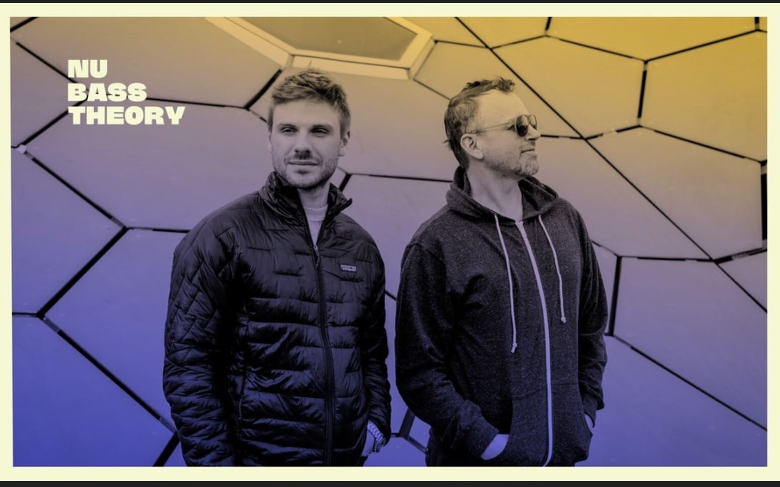 A poster for Nu Bass Theory event