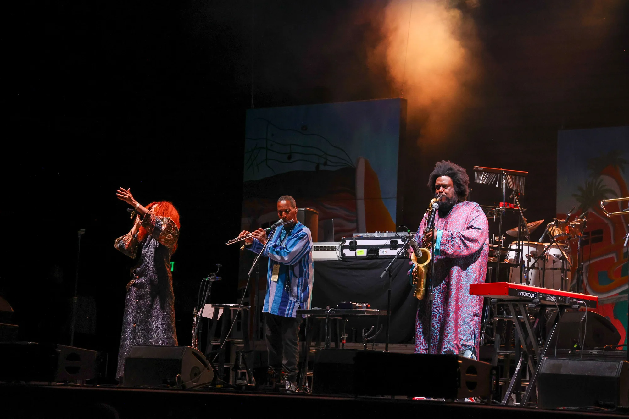 Ami Taf Ra, Rickey Washington, and Kamasi Washington