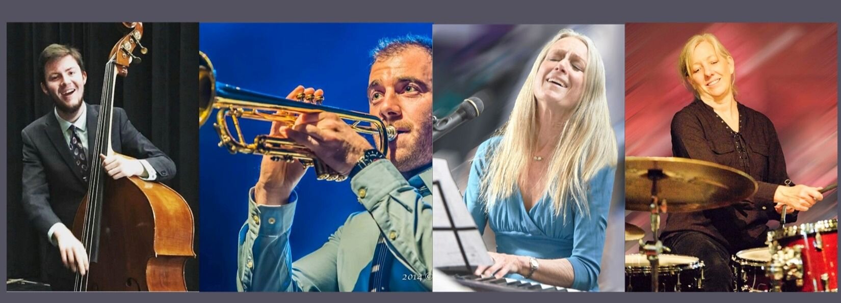 A poster for The Bonnie Lowdermilk Quartet — 10th Annual Beaujolais Nouveau Release event