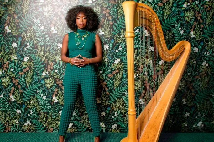 A poster for Denver Jazz Fest presents: Brandee Younger Trio  event